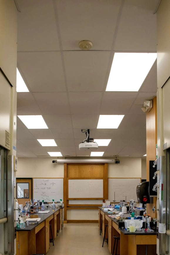 University of Saint Joseph science classroom