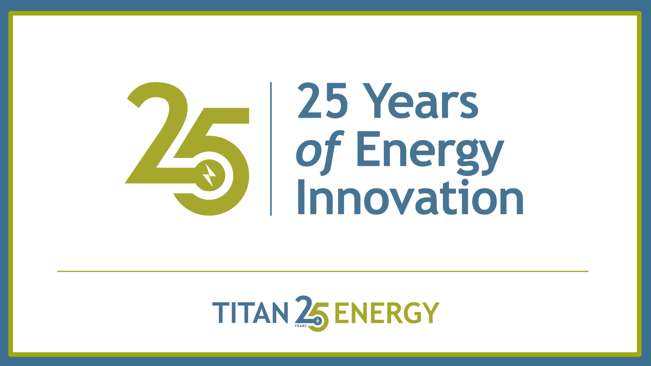 25 Years of Energy Innovation