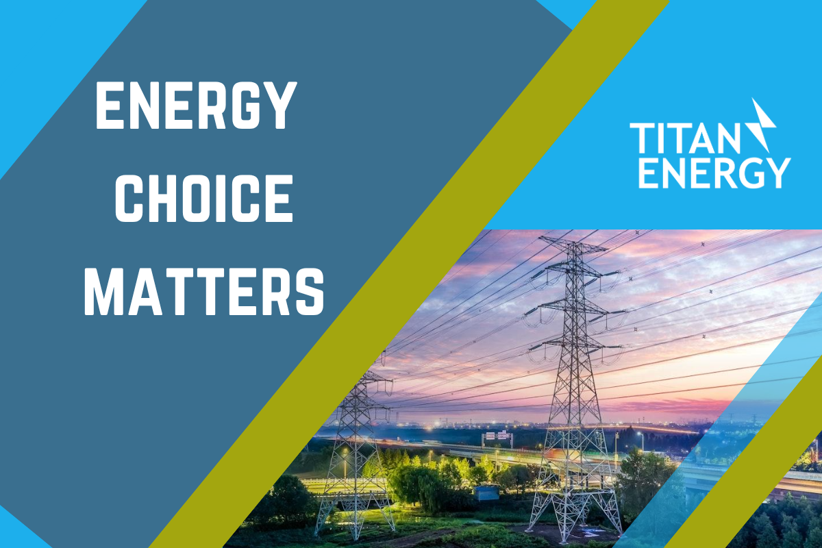 Energy Choice Matters